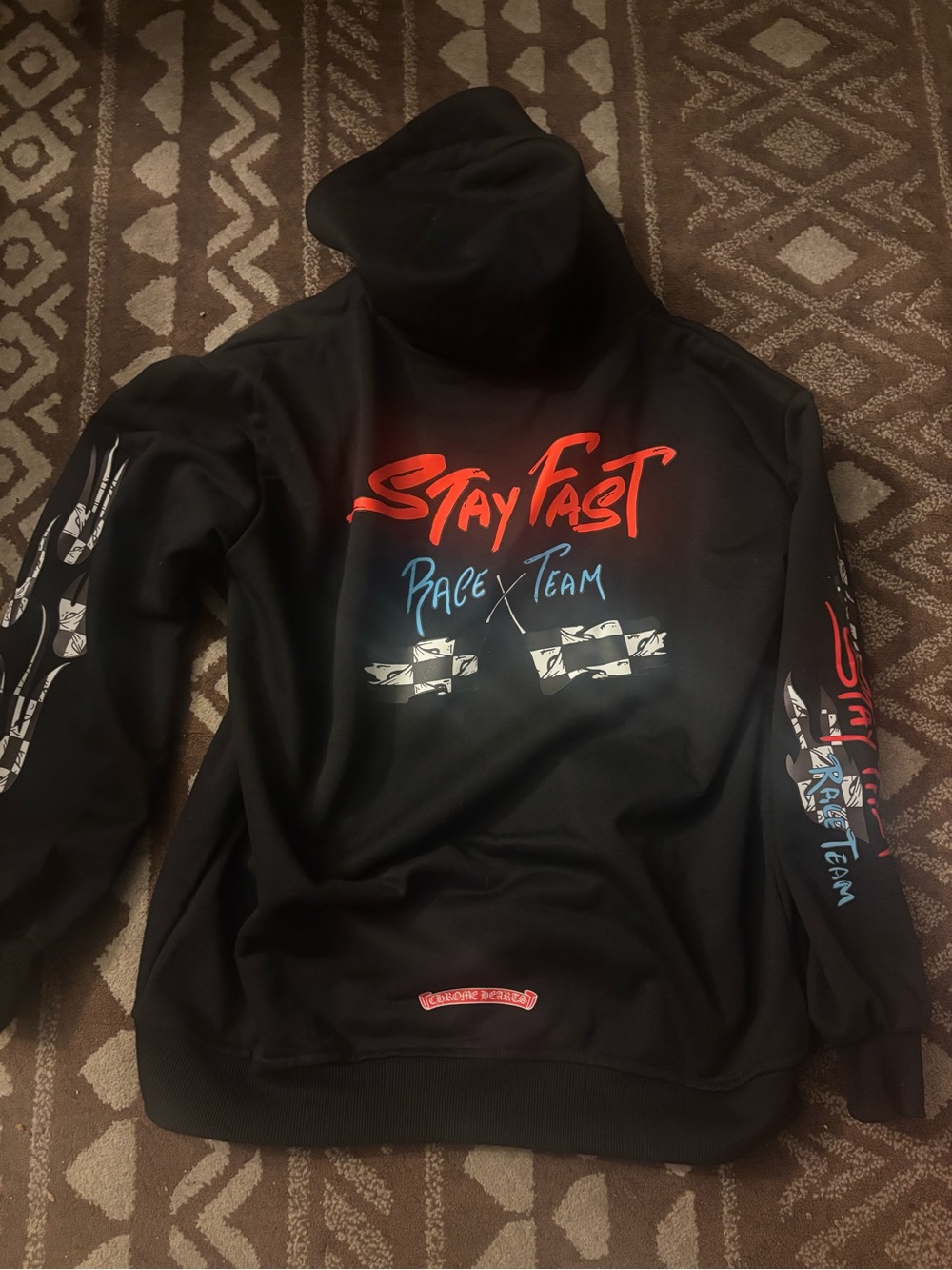 Chrome Hearts Matty Boy Stay Fast Hoodie